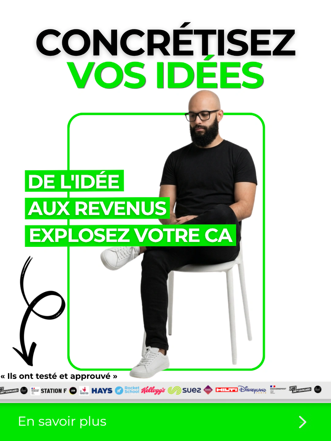 Visuel Backstage concrétisez vos idées